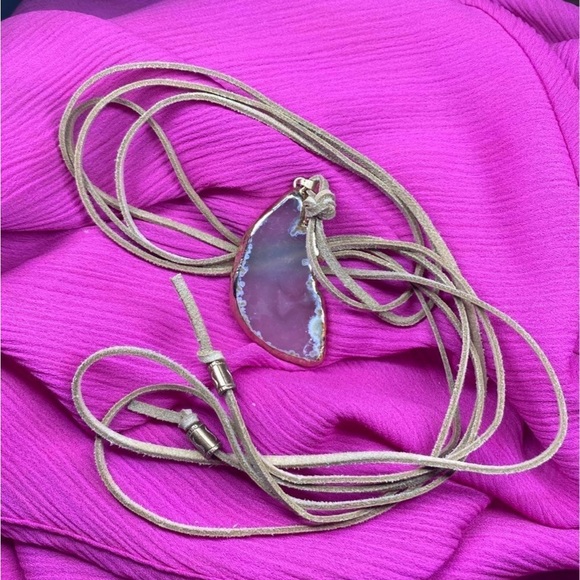 Jewelry - Handmade Agate Necklace
